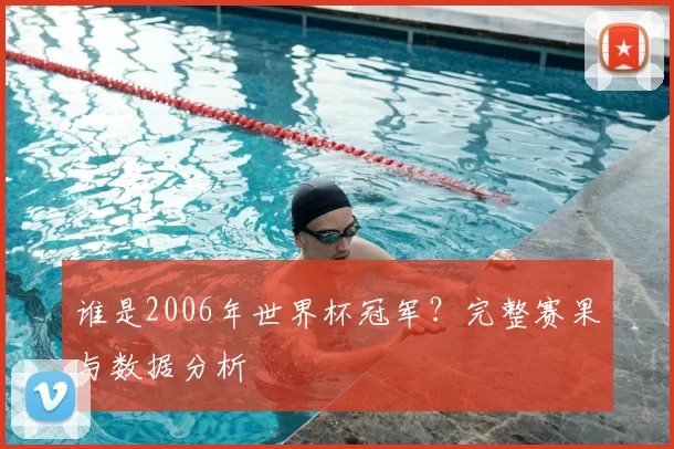 谁是2006年世界杯冠军？完整赛果与数据分析
